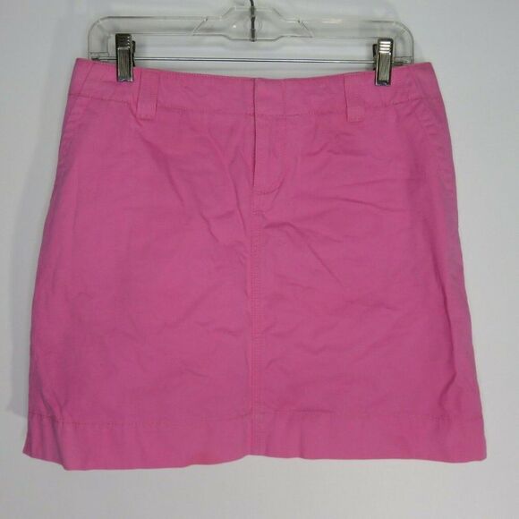 Lilly Pulitzer Dresses & Skirts - Lilly Pulitzer Size 6 Basic Pink Cotton Twill Skirt